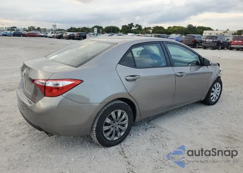 2016 Toyota Corolla L z USA, uszkodzony, nr VIN 2T1BURHE6GC483401